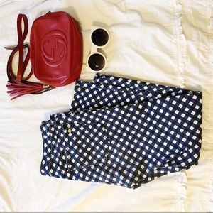 Kate Spade Gingham Jeans